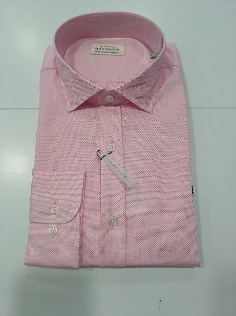 Camisa rosa falso liso Hattrick